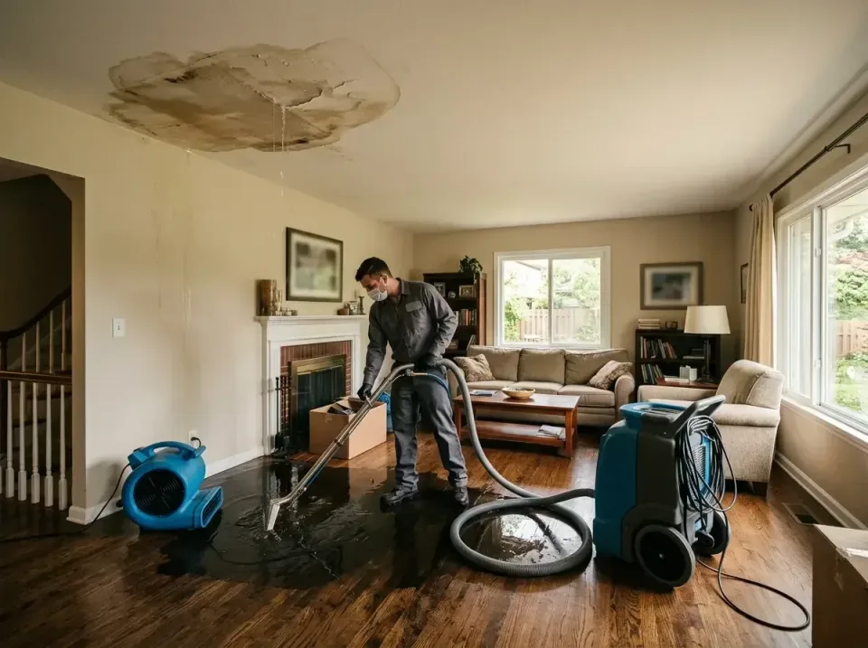 attic-pipe-burst-ceiling-drip-008 — frequently asked questions, Water Damage Restoration & Carpet Care in Bremerton, WA